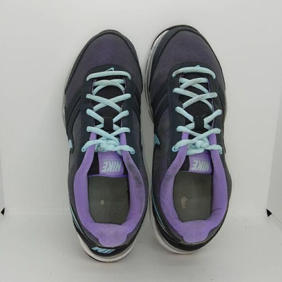 Nike Total Core TR2 Women's Pre-owned Black/Purple Running Sneakers - sz. 10 - Picture 3 of 6